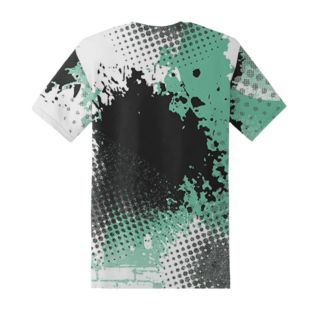 High-OG-Green-Glow-1s-T-Shirt-Match-Stay-Humble-Hustle-Hard-3D
