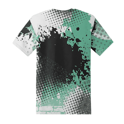 High-OG-Green-Glow-1s-T-Shirt-Match-Stay-Humble-Hustle-Hard-3D