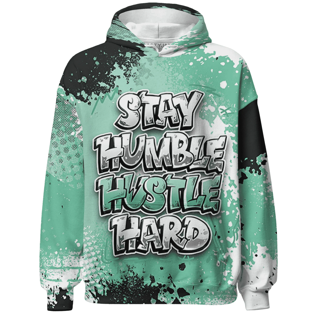 High-OG-Green-Glow-1s-Hoodie-Match-Stay-Humble-Hustle-Hard-3D