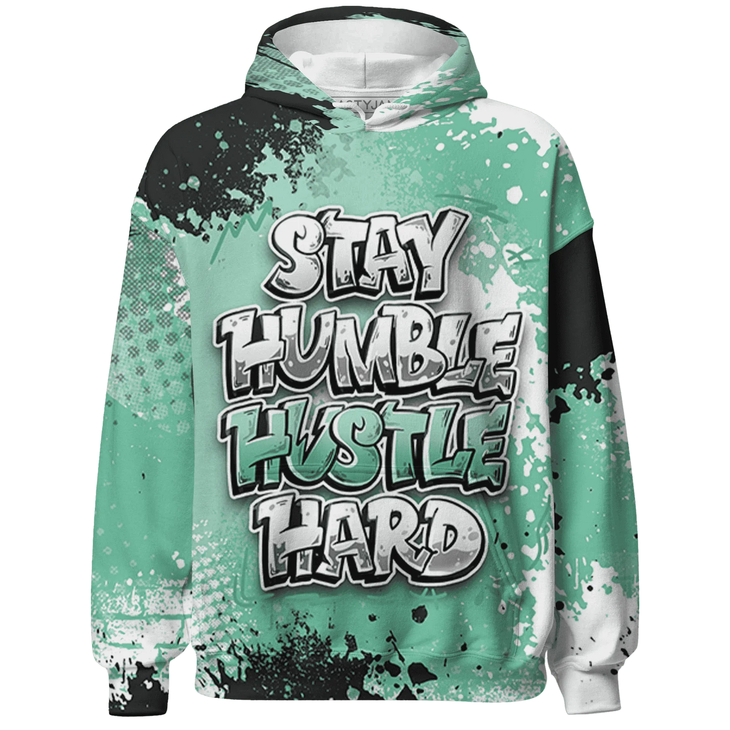 High-OG-Green-Glow-1s-Hoodie-Match-Stay-Humble-Hustle-Hard-3D