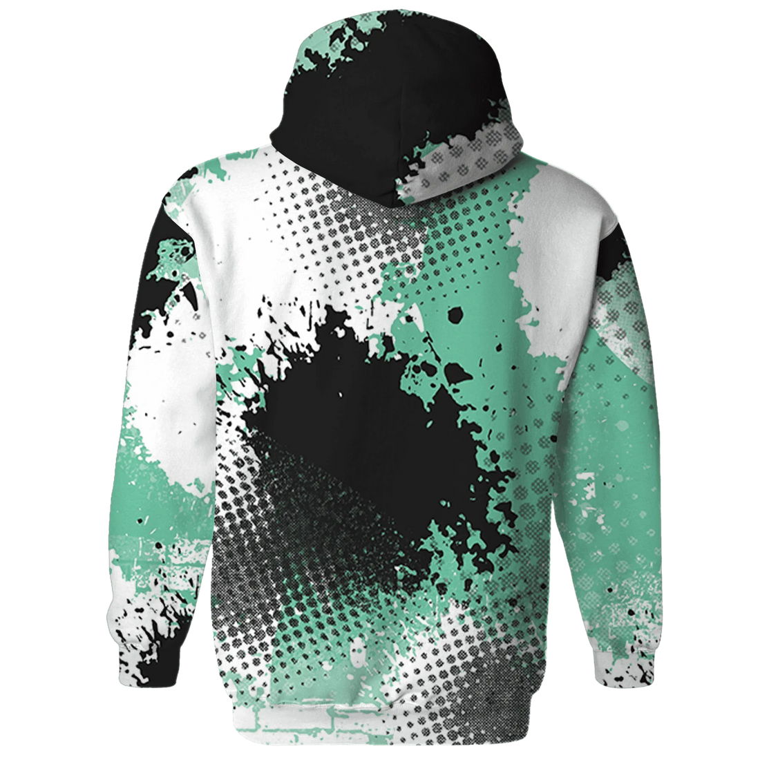 High-OG-Green-Glow-1s-Hoodie-Match-Stay-Humble-Hustle-Hard-3D