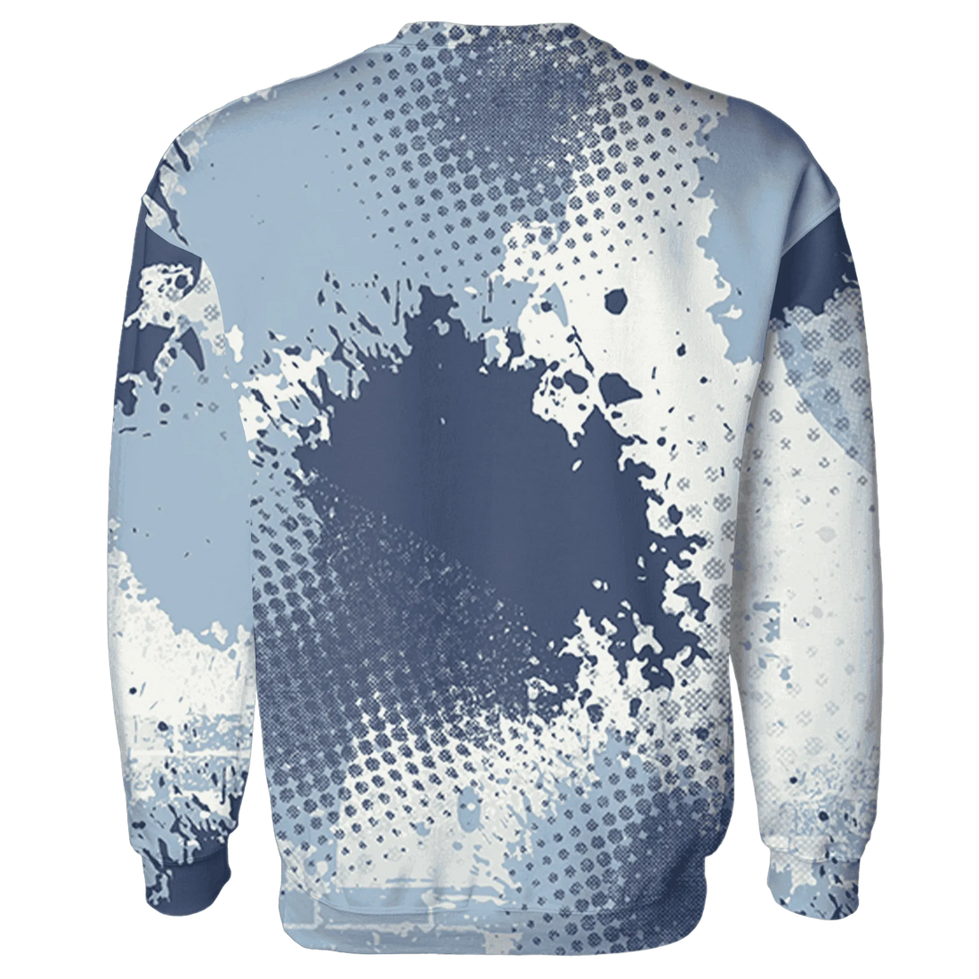 Mid-Diffused-Blue-Grey-1s-Sweatshirt-Match-Stay-Humble-Hustle-Hard-3D