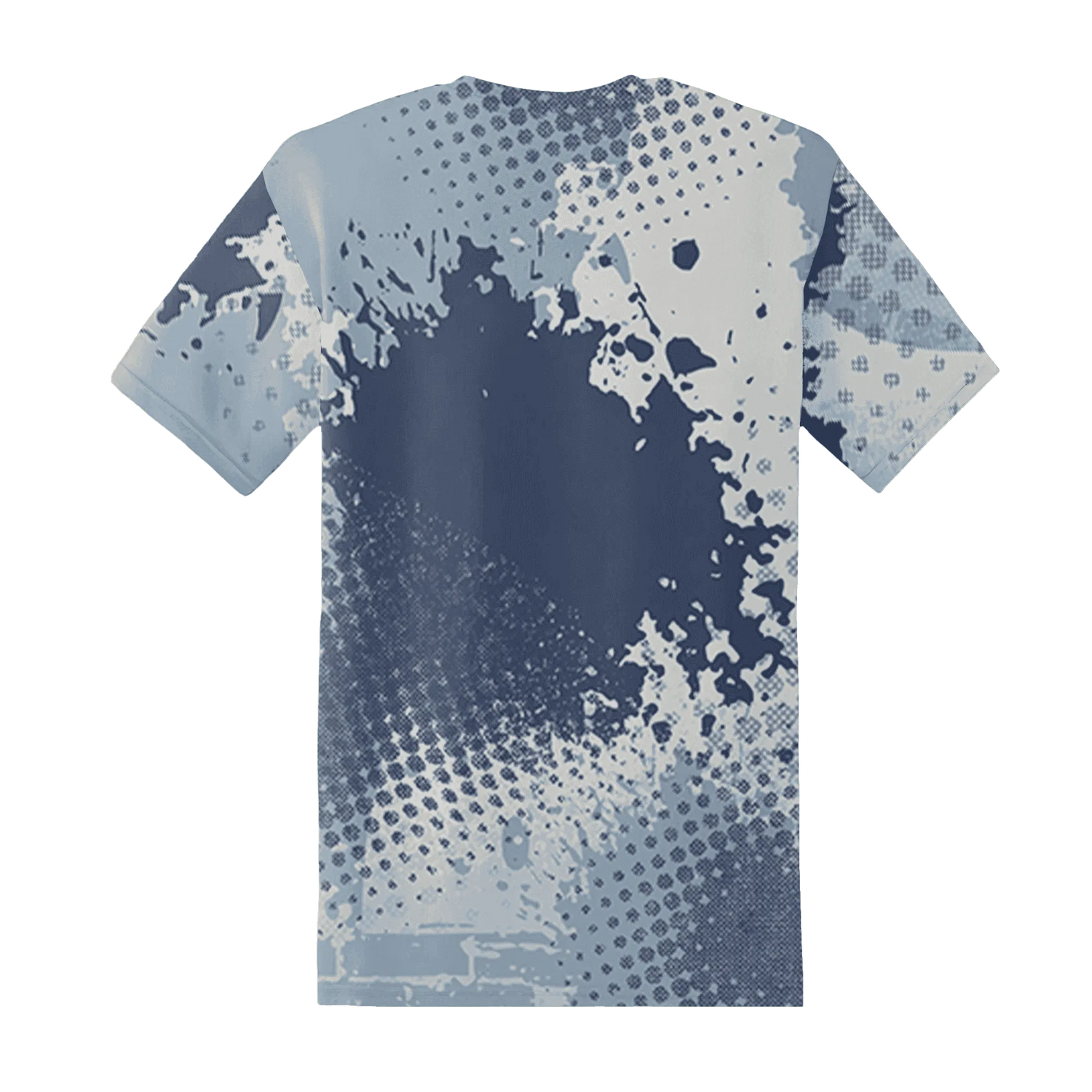 Mid-Diffused-Blue-Grey-1s-T-Shirt-Match-Stay-Humble-Hustle-Hard-3D