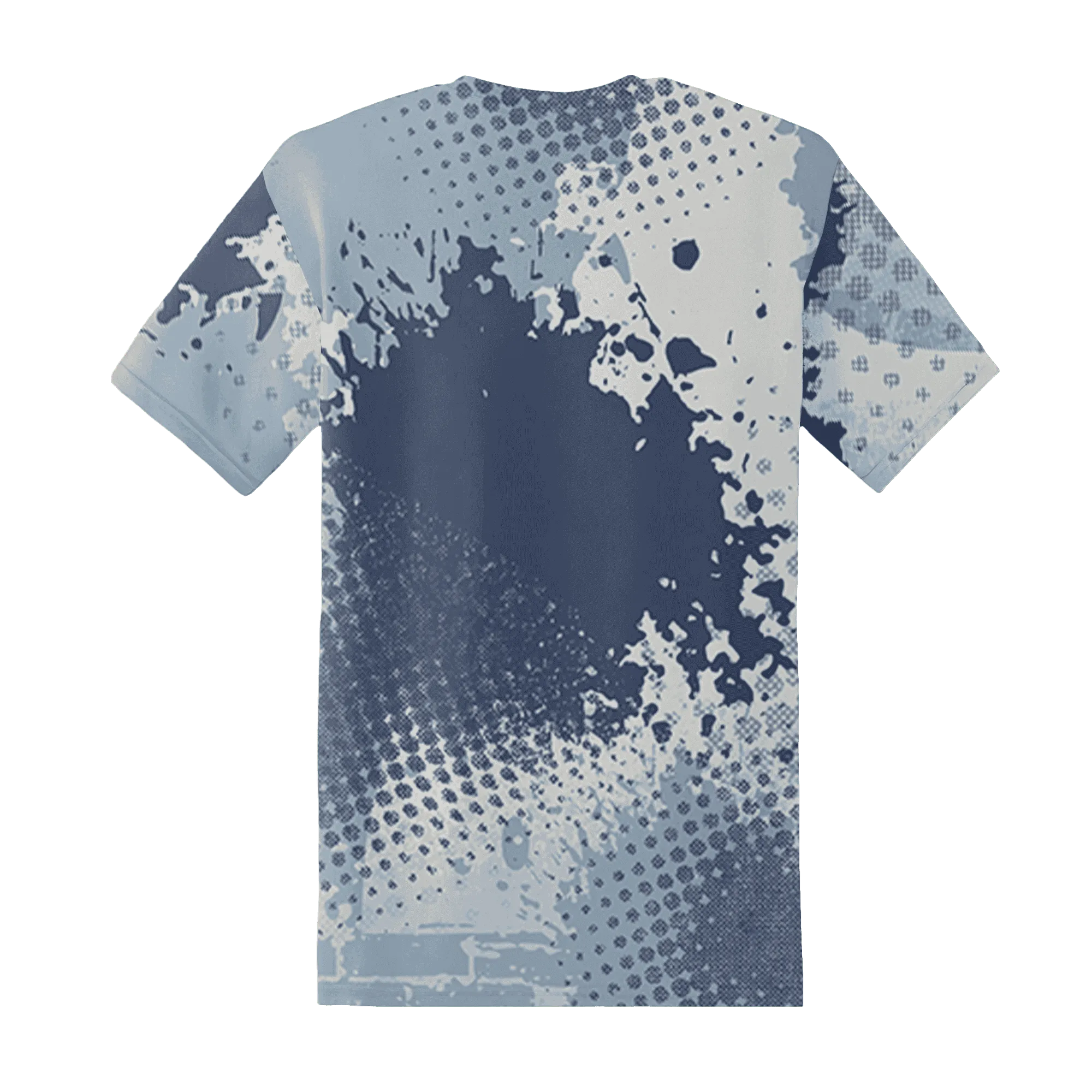 Mid-Diffused-Blue-Grey-1s-T-Shirt-Match-Stay-Humble-Hustle-Hard-3D