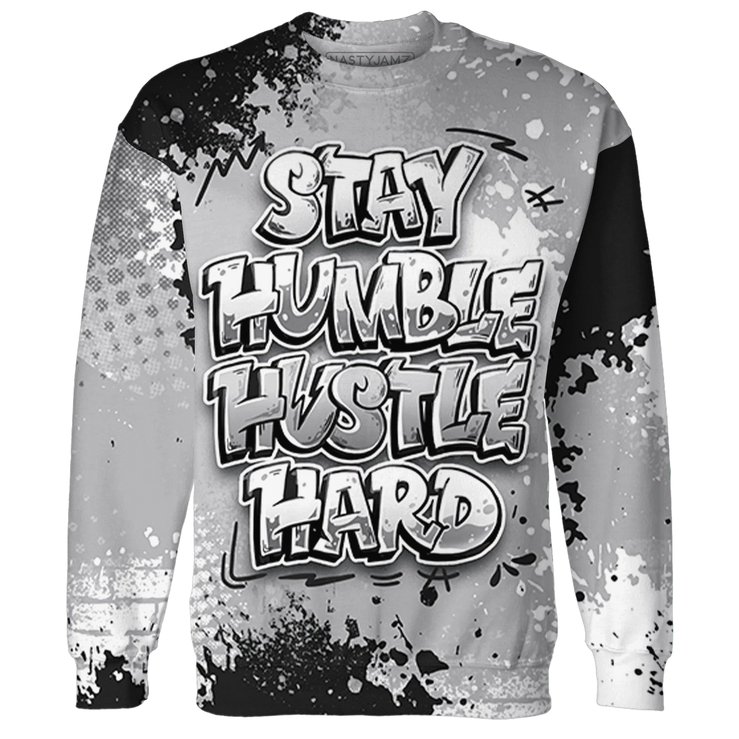 Wolf-Grey-1s-Sweatshirt-Match-Stay-Humble-Hustle-Hard-3D