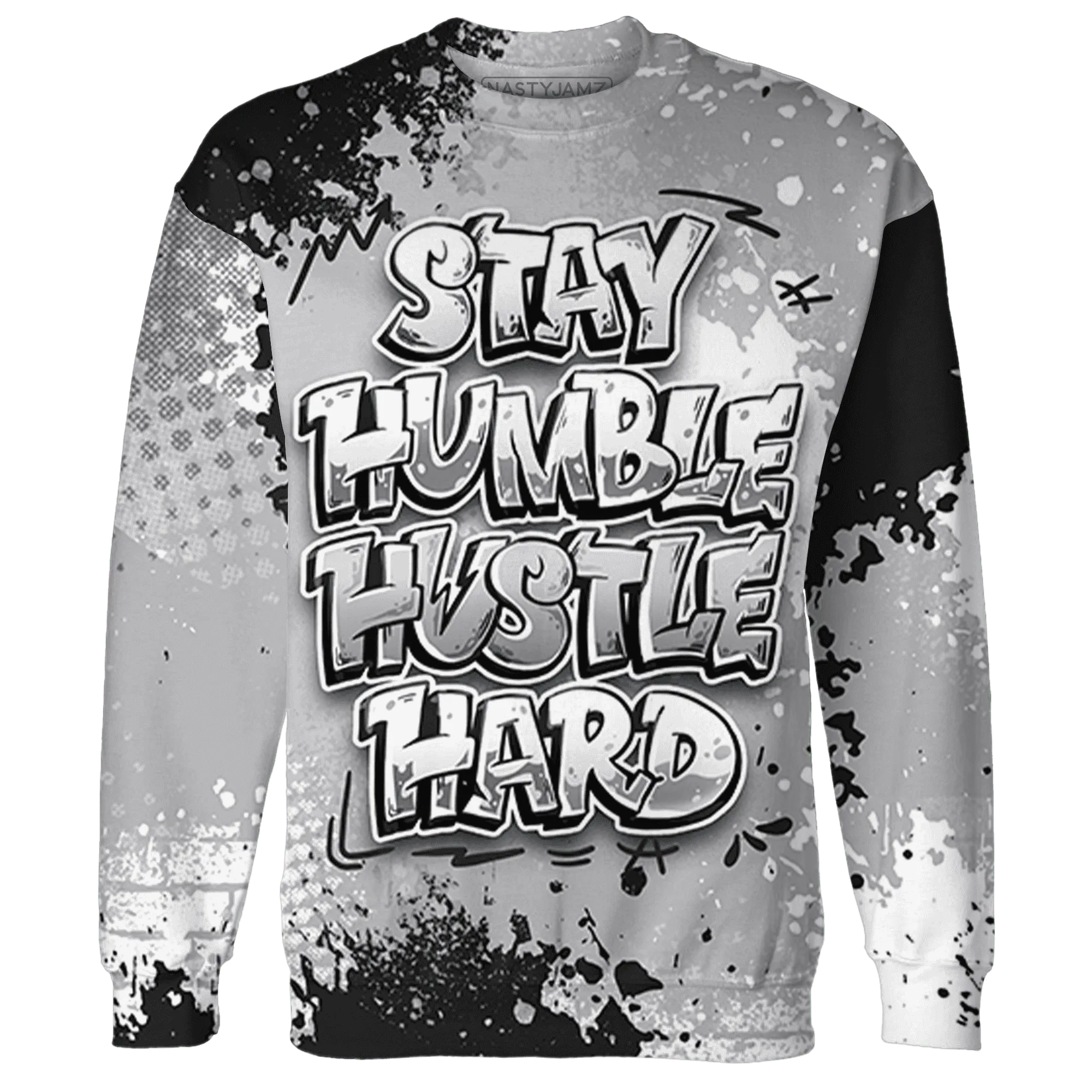 Wolf-Grey-1s-Sweatshirt-Match-Stay-Humble-Hustle-Hard-3D