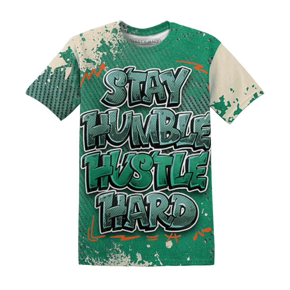 Nina-CN-Abney-3s-T-Shirt-Match-Stay-Humble-Hustle-Hard-3D