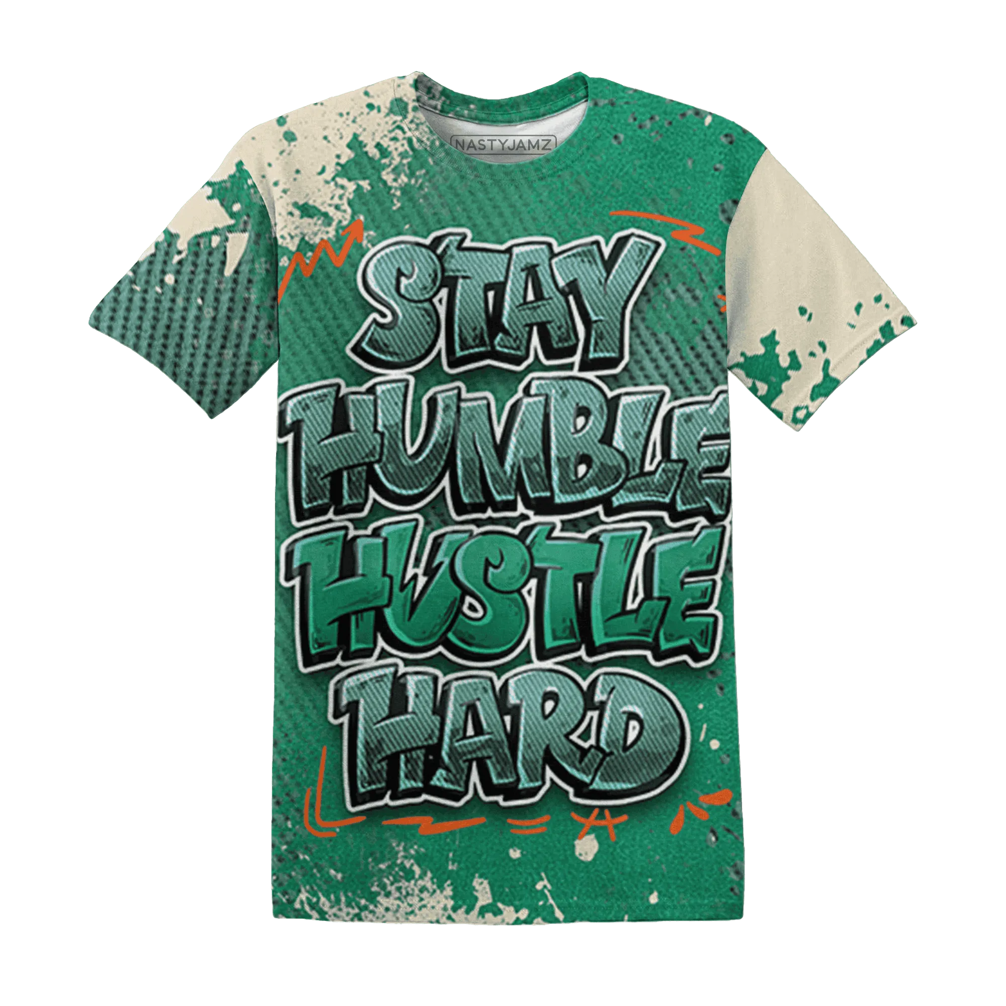 Nina-CN-Abney-3s-T-Shirt-Match-Stay-Humble-Hustle-Hard-3D