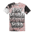 Red-Stardust-3s-T-Shirt-Match-Stay-Humble-Hustle-Hard-3D