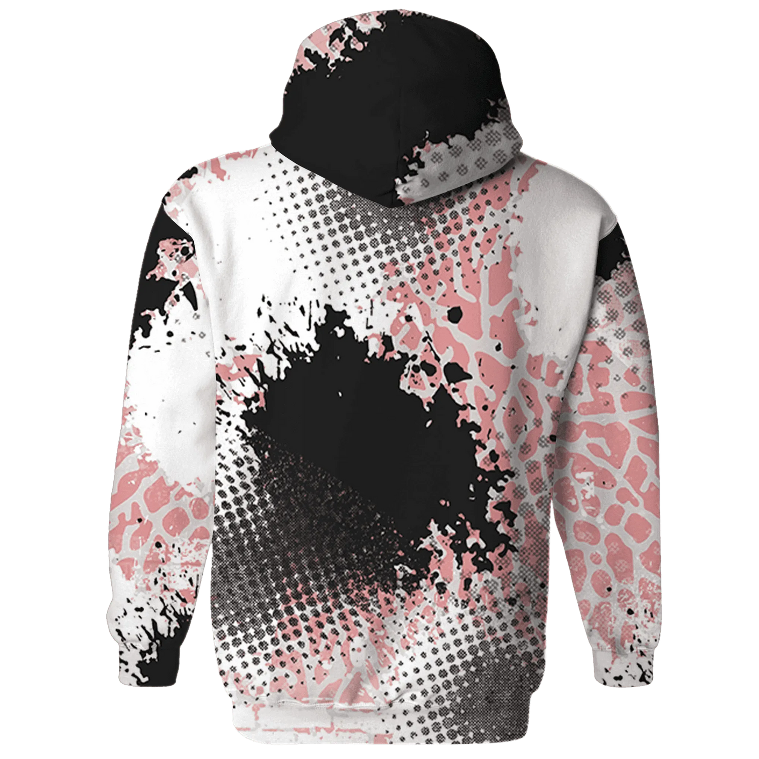 Red-Stardust-3s-Hoodie-Match-Stay-Humble-Hustle-Hard-3D