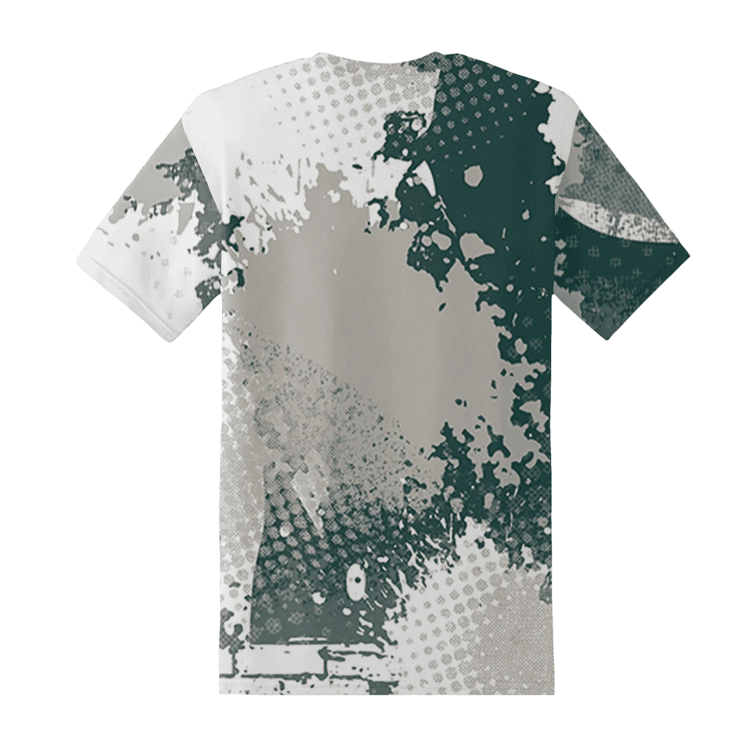 Oxidized-Green-4s-T-Shirt-Match-Stay-Humble-Hustle-Hard-3D