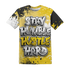 Vivid-Sulfur-4s-T-Shirt-Match-Stay-Humble-Hustle-Hard-3D
