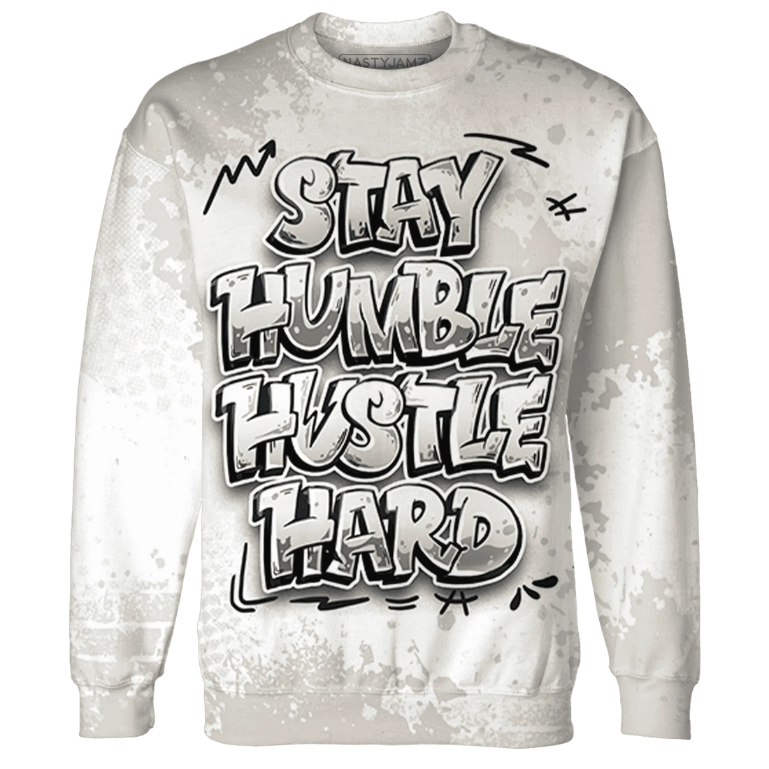 SE-Sail-5s-Sweatshirt-Match-Stay-Humble-Hustle-Hard-3D