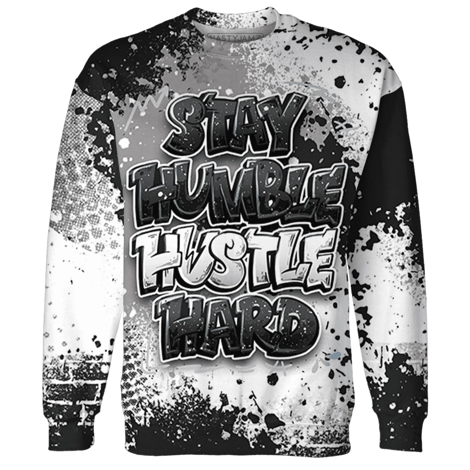 Reverse-Oreo-6s-Sweatshirt-Match-Stay-Humble-Hustle-Hard-3D