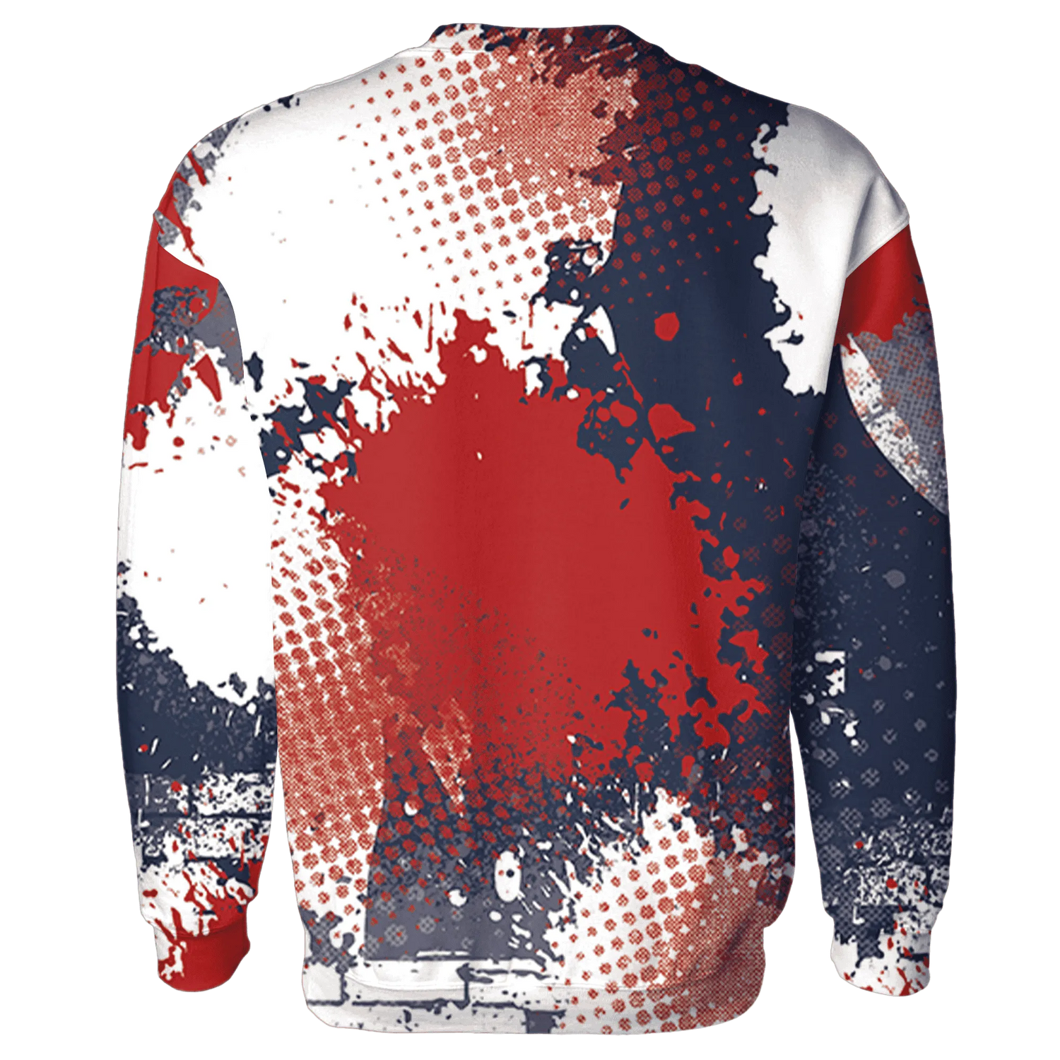 White-Navy-6s-Sweatshirt-Match-Stay-Humble-Hustle-Hard-3D