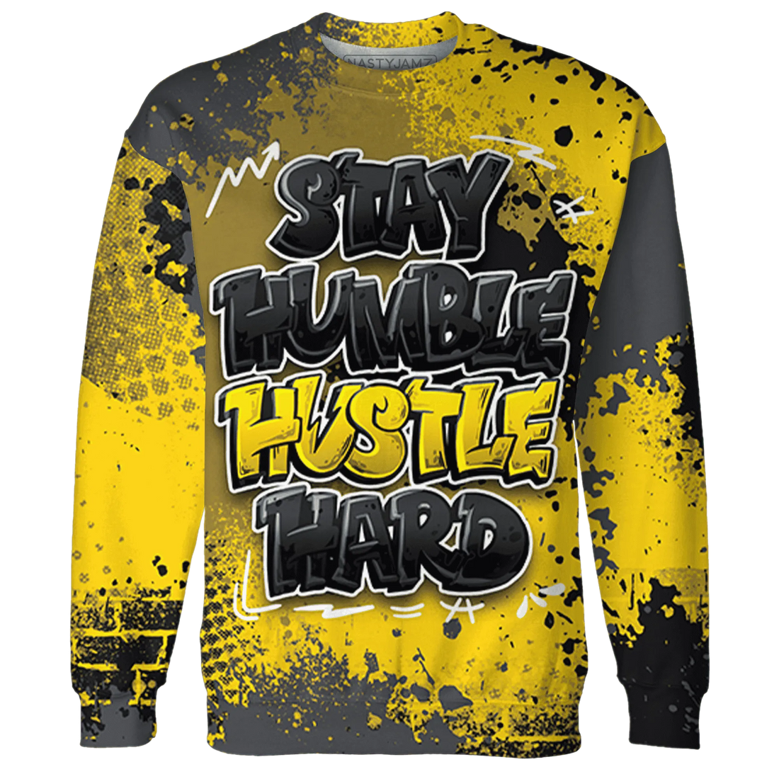Thunder-4s-Sweatshirt-Match-Stay-Humble-Hustle-Hard-3D