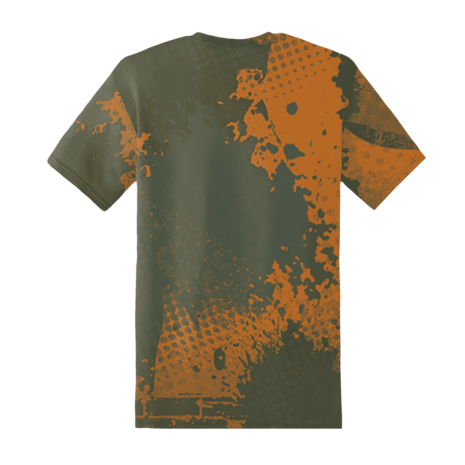 Olive-5s-T-Shirt-Match-Stay-Humble-Hustle-Hard-3D