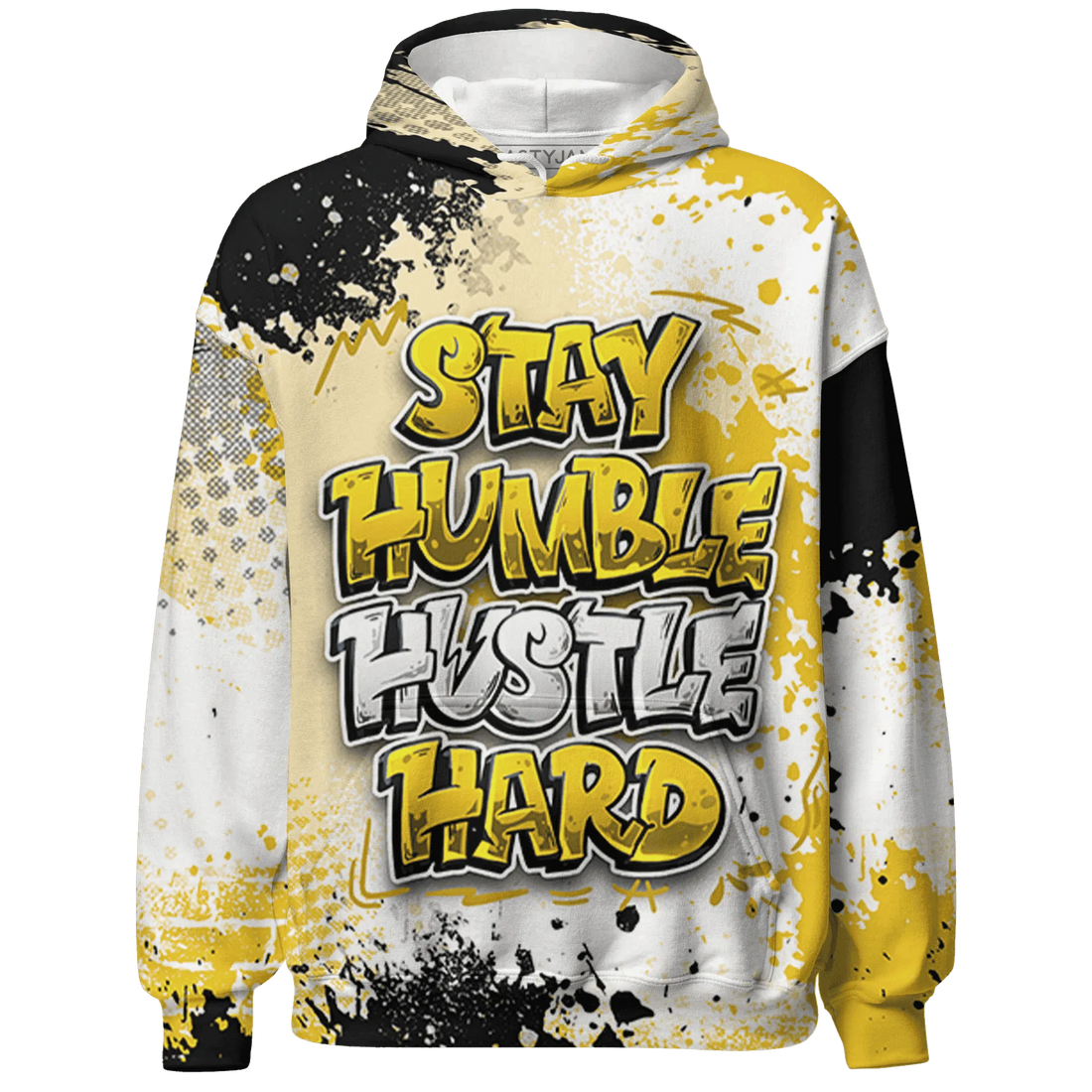 Yellow-Ochre-6s-Hoodie-Match-Stay-Humble-Hustle-Hard-3D