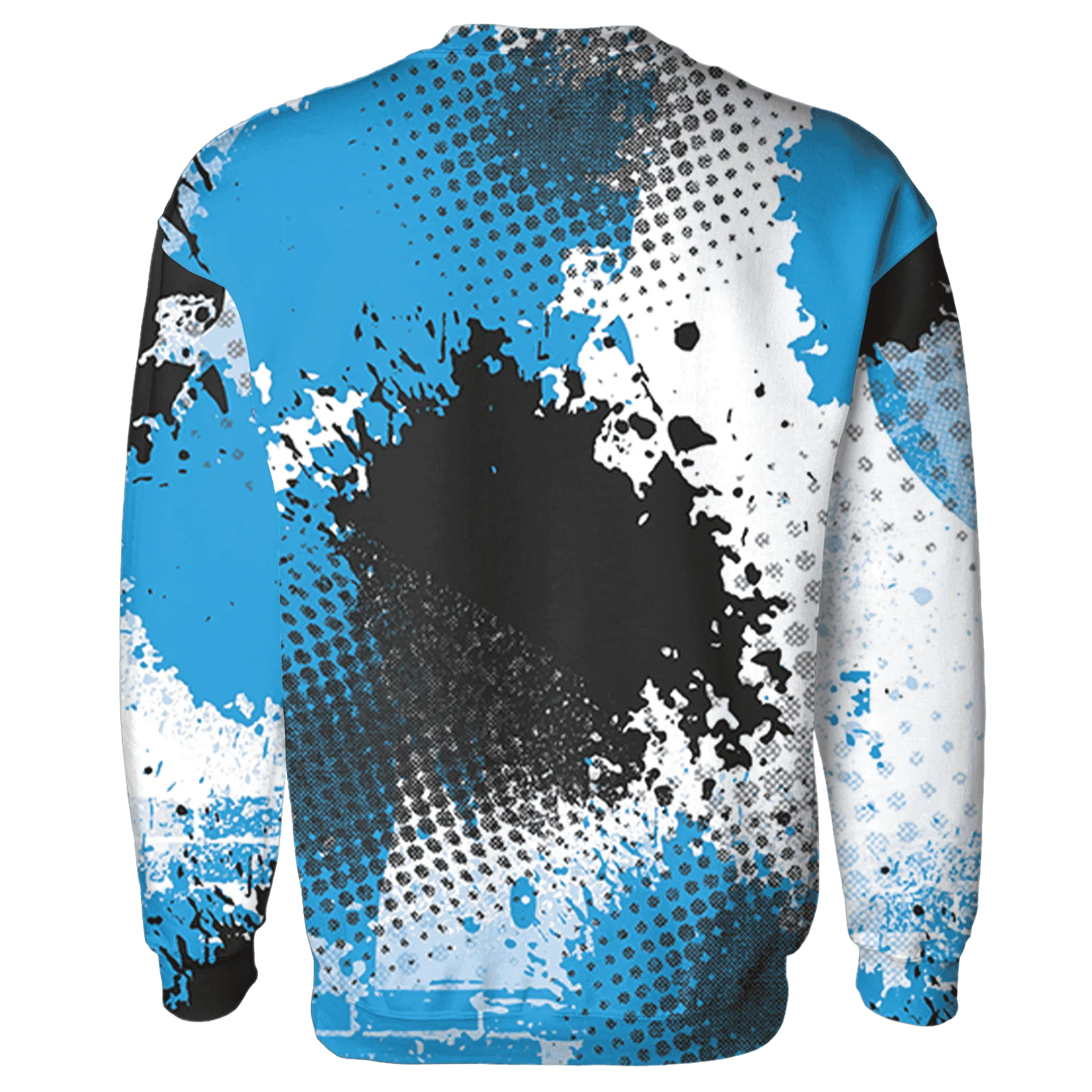 Powder-Blue-9s-Sweatshirt-Match-Stay-Humble-Hustle-Hard-3D