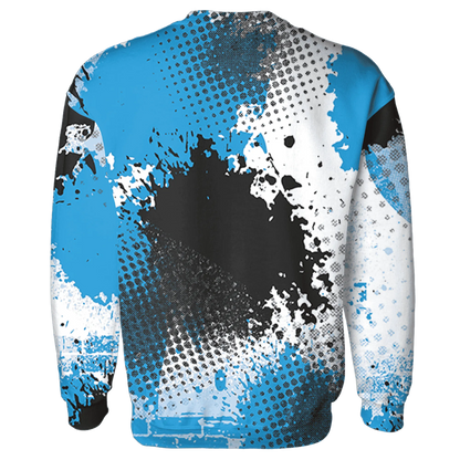Powder-Blue-9s-Sweatshirt-Match-Stay-Humble-Hustle-Hard-3D