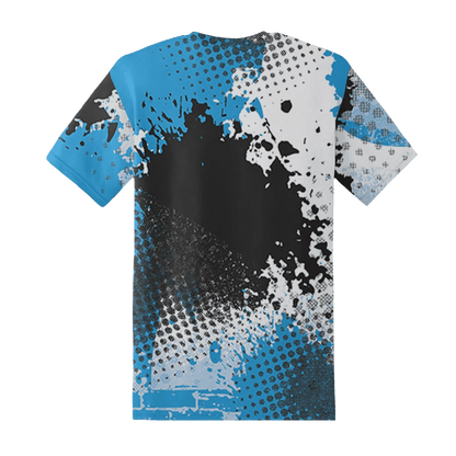 Powder-Blue-9s-T-Shirt-Match-Stay-Humble-Hustle-Hard-3D