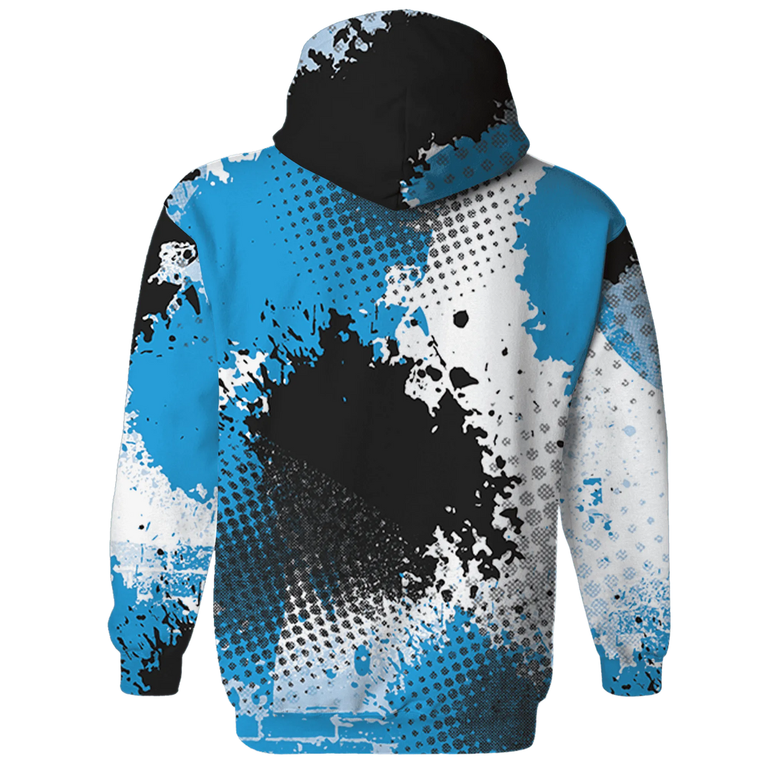 Powder-Blue-9s-Hoodie-Match-Stay-Humble-Hustle-Hard-3D