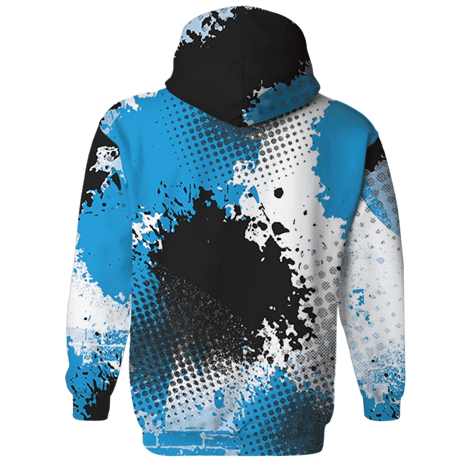 Powder-Blue-9s-Hoodie-Match-Stay-Humble-Hustle-Hard-3D