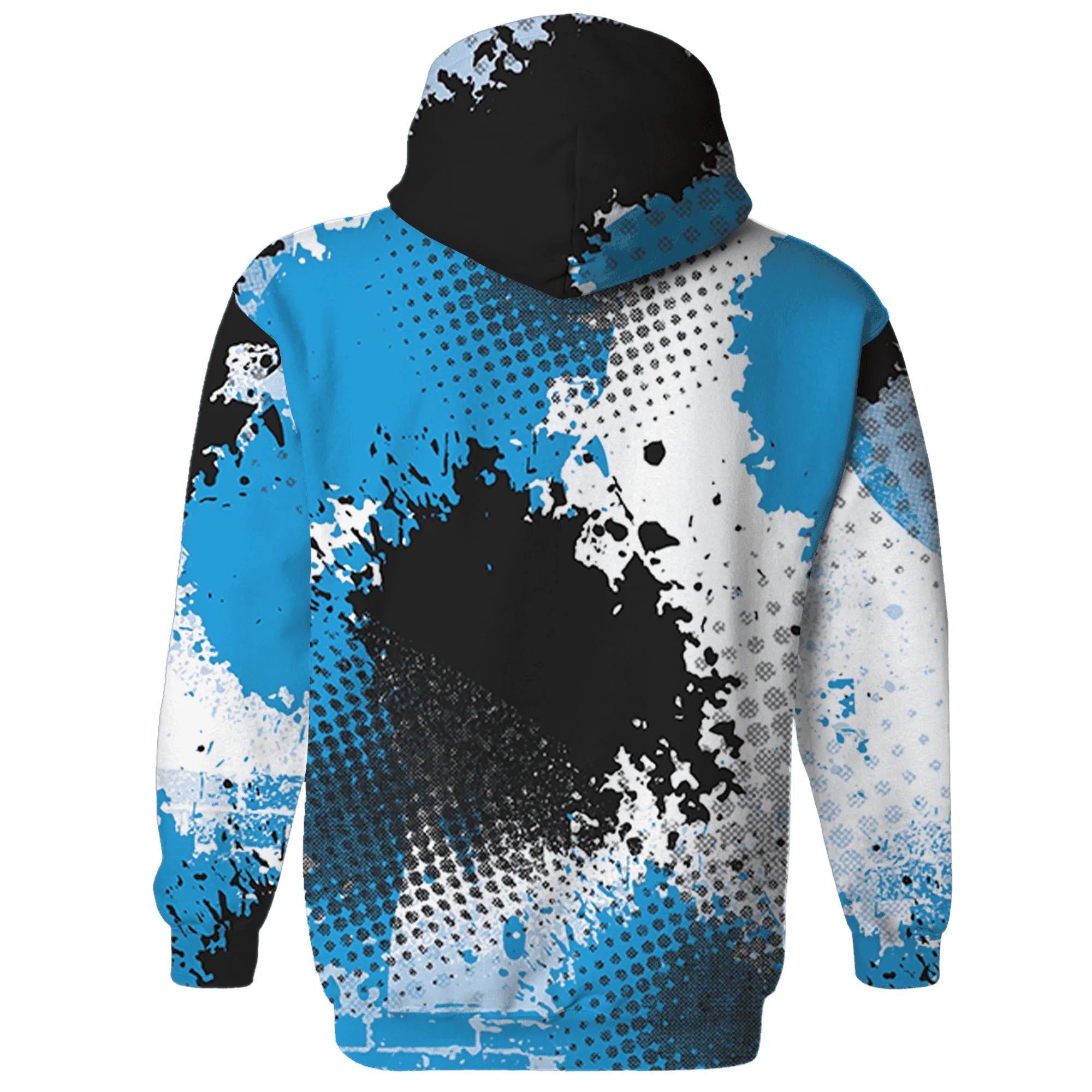 Powder-Blue-9s-Hoodie-Match-Stay-Humble-Hustle-Hard-3D