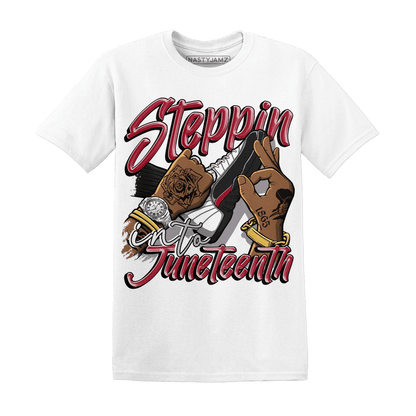 Retro Red Taxi 12s T Shirt Match Step Into Juneteenth - NastyJamz
