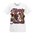 High White Team Red 1s T Shirt Match Step Into Juneteenth - NastyJamz