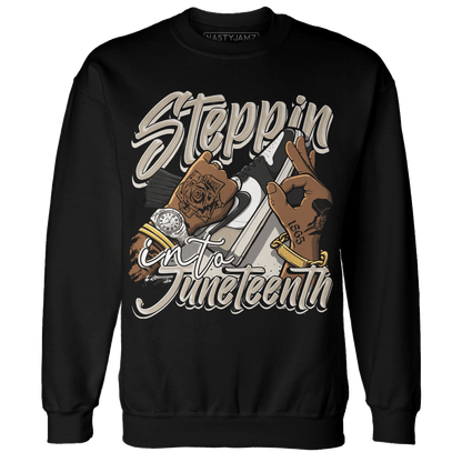 Latte 1s Sweatshirt Match Step Into Juneteenth - NastyJamz