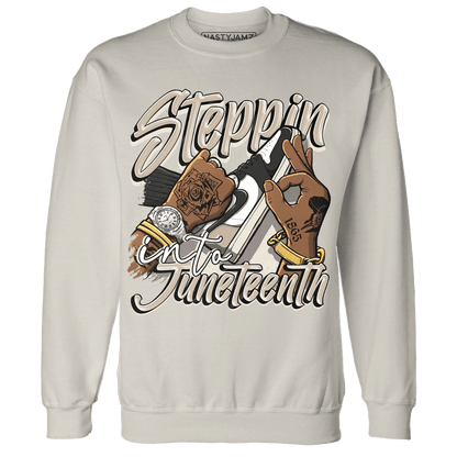 Latte 1s Sweatshirt Match Step Into Juneteenth - NastyJamz