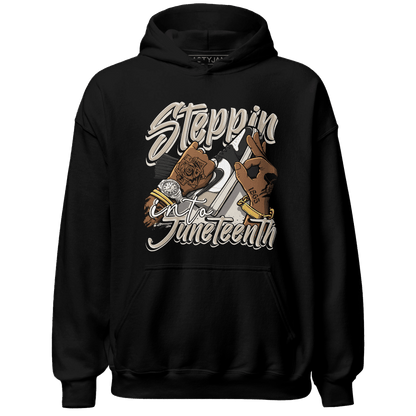 Latte 1s Hoodie Match Step Into Juneteenth - NastyJamz