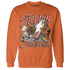 Georgia Peach 3s Sweatshirt Match Step Into Juneteenth - NastyJamz