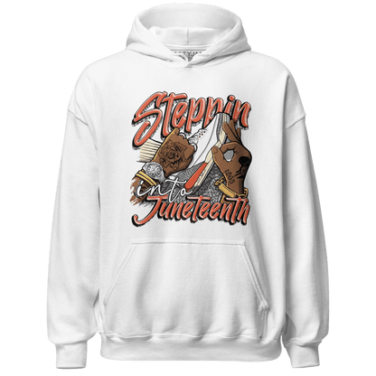 Georgia Peach 3s Hoodie Match Step Into Juneteenth - NastyJamz