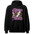 GS Hyper Violet 4s Hoodie Match Step Into Juneteenth - NastyJamz