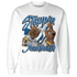 Industrial Blue 4s Sweatshirt Match Step Into Juneteenth - NastyJamz