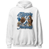 Industrial Blue 4s Hoodie Match Step Into Juneteenth - NastyJamz