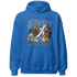 Industrial Blue 4s Hoodie Match Step Into Juneteenth - NastyJamz
