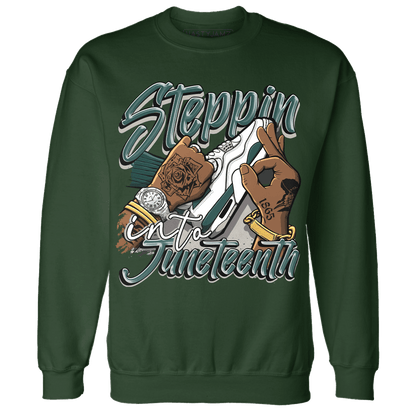 Oxidized Green 4s Sweatshirt Match Step Into Juneteenth - NastyJamz