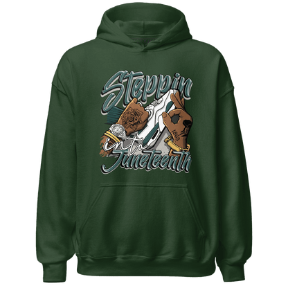 Oxidized Green 4s Hoodie Match Step Into Juneteenth - NastyJamz