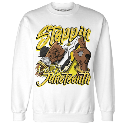 Vivid Sulfur 4s Sweatshirt Match Step Into Juneteenth - NastyJamz