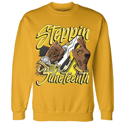 Vivid Sulfur 4s Sweatshirt Match Step Into Juneteenth - NastyJamz