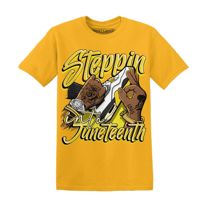 Vivid Sulfur 4s T Shirt Match Step Into Juneteenth - NastyJamz