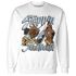 Blue Grey 13s Sweatshirt Match Step Into Juneteenth - NastyJamz