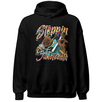 Mid GS Six Championships 1s Hoodie Match Step Into Juneteenth - NastyJamz