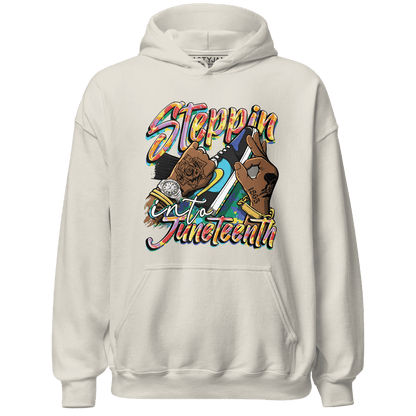 Mid GS Six Championships 1s Hoodie Match Step Into Juneteenth - NastyJamz