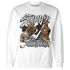 Retro High OG Black White 1s Sweatshirt Match Step Into Juneteenth - NastyJamz