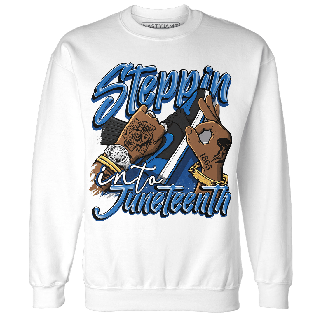 Royal Reimagined 1s Sweatshirt Match Step Into Juneteenth - NastyJamz