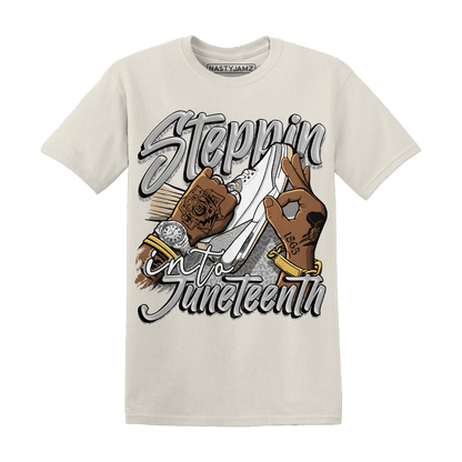 Craft Ivory 3s T Shirt Match Step Into Juneteenth - NastyJamz
